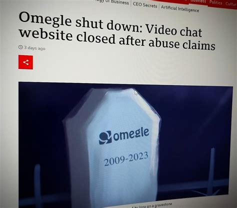 homegle|Omegle shut down: Video chat website closed after abuse claims